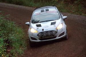 Julien Sebot / K.J. Miller Ford Fiesta R2 on SS3, Bob Lake S-N I.