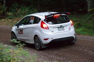 Julien Sebot / K.J. Miller Ford Fiesta R2 on SS3, Bob Lake S-N I.