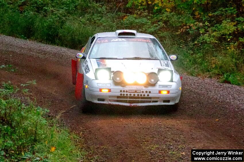 Kevin Schmidt / Kyle Roberts Mazda RX-7 on SS3, Bob Lake S-N I.