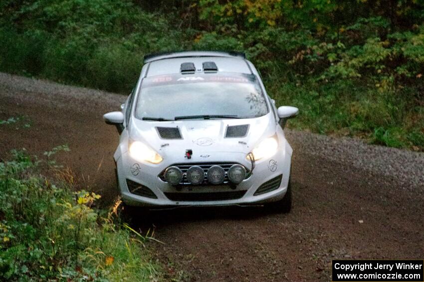 Julien Sebot / K.J. Miller Ford Fiesta R2 on SS3, Bob Lake S-N I.