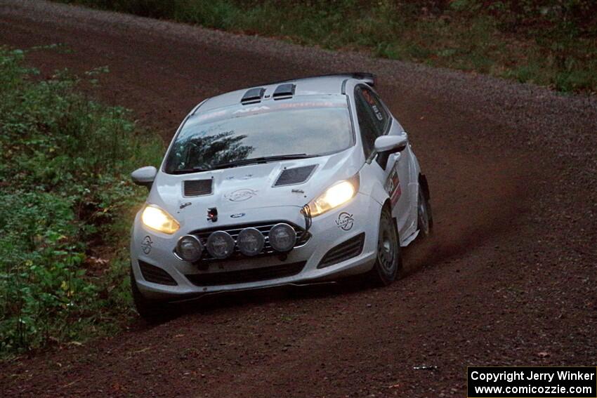 Julien Sebot / K.J. Miller Ford Fiesta R2 on SS3, Bob Lake S-N I.