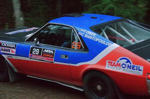 Tim O'Neil / Constantine Mantopoulos AMC AMX on SS3, Bob Lake S-N I.