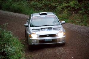 Vivian Campbell / Michael Hordijk Subaru Impreza on SS3, Bob Lake S-N I.