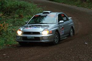 Vivian Campbell / Michael Hordijk Subaru Impreza on SS3, Bob Lake S-N I.