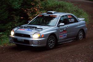 Vivian Campbell / Michael Hordijk Subaru Impreza on SS3, Bob Lake S-N I.