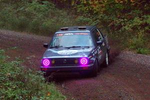 Cory Grant / Kevin Forde VW Jetta on SS3, Bob Lake S-N I.