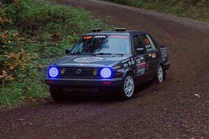 Cory Grant / Kevin Forde VW Jetta on SS3, Bob Lake S-N I.