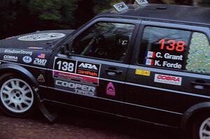 Cory Grant / Kevin Forde VW Jetta on SS3, Bob Lake S-N I.