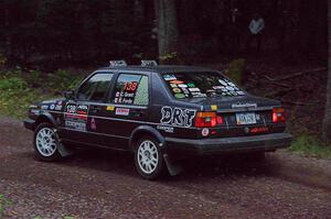 Cory Grant / Kevin Forde VW Jetta on SS3, Bob Lake S-N I.