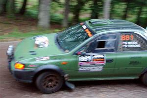 Geoff Weide / Derric Throne Subaru Impreza on SS3, Bob Lake S-N I.