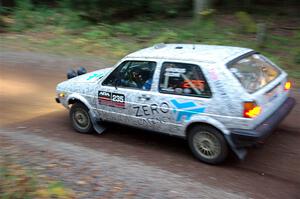 Mark Rokus / Tabitha Lohr VW GTI on SS3, Bob Lake S-N I.