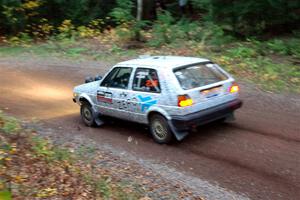 Mark Rokus / Tabitha Lohr VW GTI on SS3, Bob Lake S-N I.