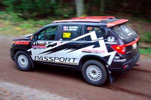 Chris Sladek / Gabriel Nieves Honda Passport on SS3, Bob Lake S-N I.