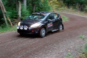 Patrick Gruszka / Zach Pfeil Ford Fiesta on SS3, Bob Lake S-N I.