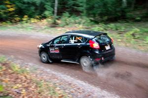 Patrick Gruszka / Zach Pfeil Ford Fiesta on SS3, Bob Lake S-N I.