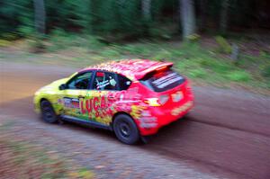 Scott Putnam / Katie Gingras Subaru WRX STi on SS3, Bob Lake S-N I.