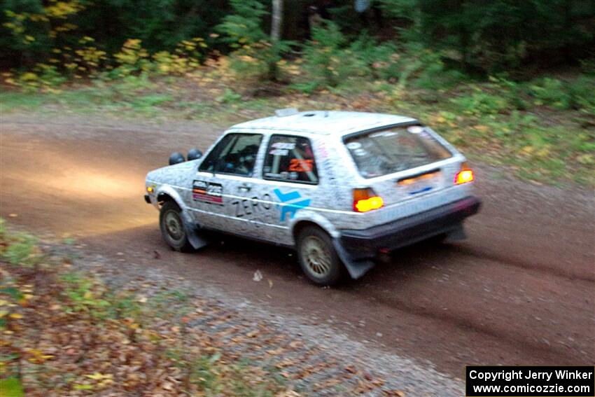 Mark Rokus / Tabitha Lohr VW GTI on SS3, Bob Lake S-N I.