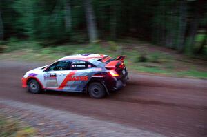 John Sharps / Paul Hubers Honda Civic on SS3, Bob Lake S-N I.