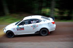 Nigel Maidment / Matt Vaught Lexus IS350 on SS3, Bob Lake S-N I.