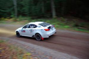 Michael Eckstein / Dylan Whittaker Lexus IS250 on SS3, Bob Lake S-N I.