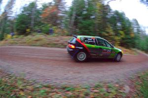 Matt Peterson / Villa Cseh Honda Civic on SS3, Bob Lake S-N I.