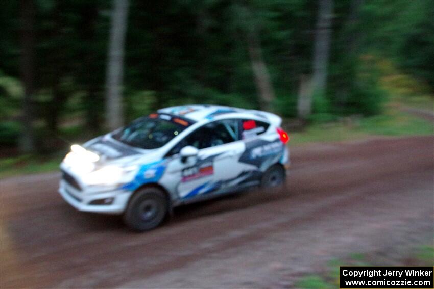 Al Kaumeheiwa / Phil Barnes Ford Fiesta on SS3, Bob Lake S-N I.