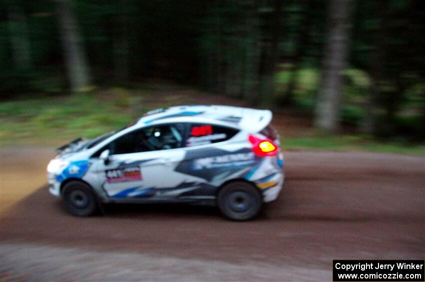 Al Kaumeheiwa / Phil Barnes Ford Fiesta on SS3, Bob Lake S-N I.