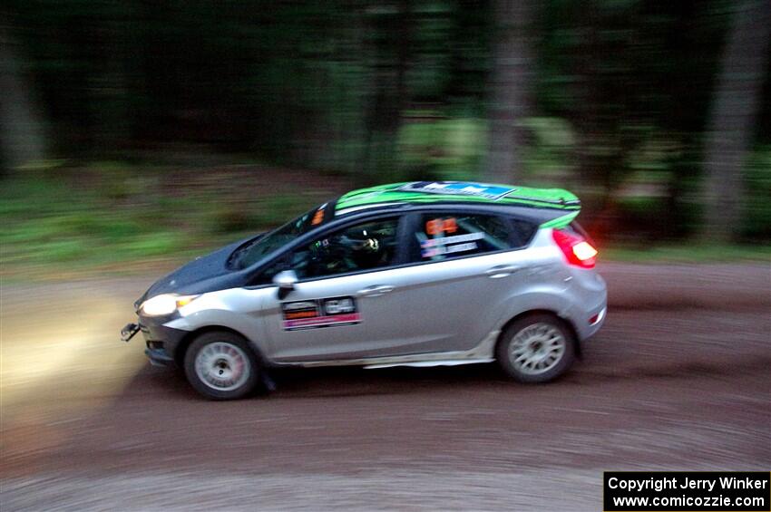 Paul Dickinson / Alison LaRoza Ford Fiesta on SS3, Bob Lake S-N I.