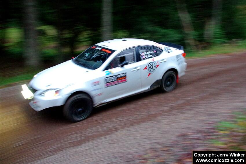 Nigel Maidment / Matt Vaught Lexus IS350 on SS3, Bob Lake S-N I.