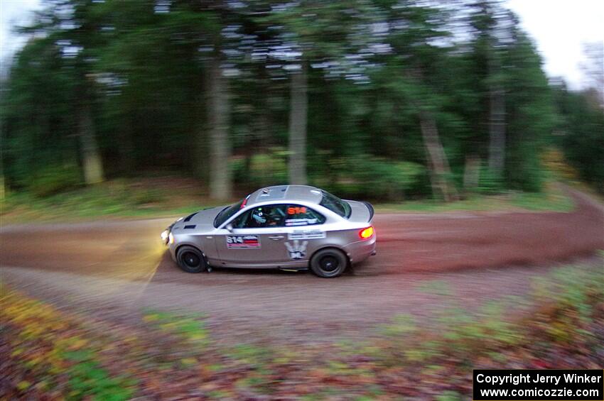 Mike Cadwell / Jimmy Veatch BMW 135i on SS3, Bob Lake S-N I.