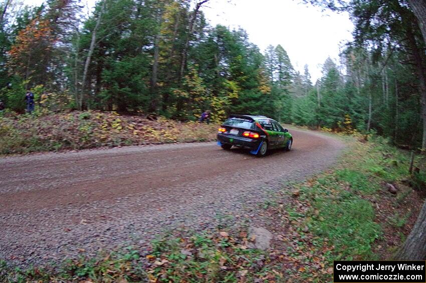 Matt Peterson / Villa Cseh Honda Civic on SS3, Bob Lake S-N I.