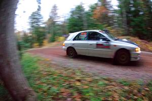 Aidan Hicks / John Hicks Subaru Impreza Wagon on SS3, Bob Lake S-N I.