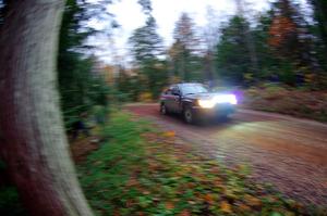 Andrew Dustman / Michael Claiborne Subaru WRX on SS3, Bob Lake S-N I.