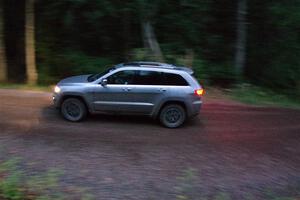 A Jeep Grand Cherokee sweeps SS3, Bob Lake S-N I.