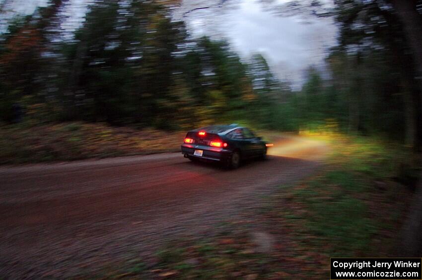 Burke Davis / Mohammad Salehi Honda CRX on SS3, Bob Lake S-N I.