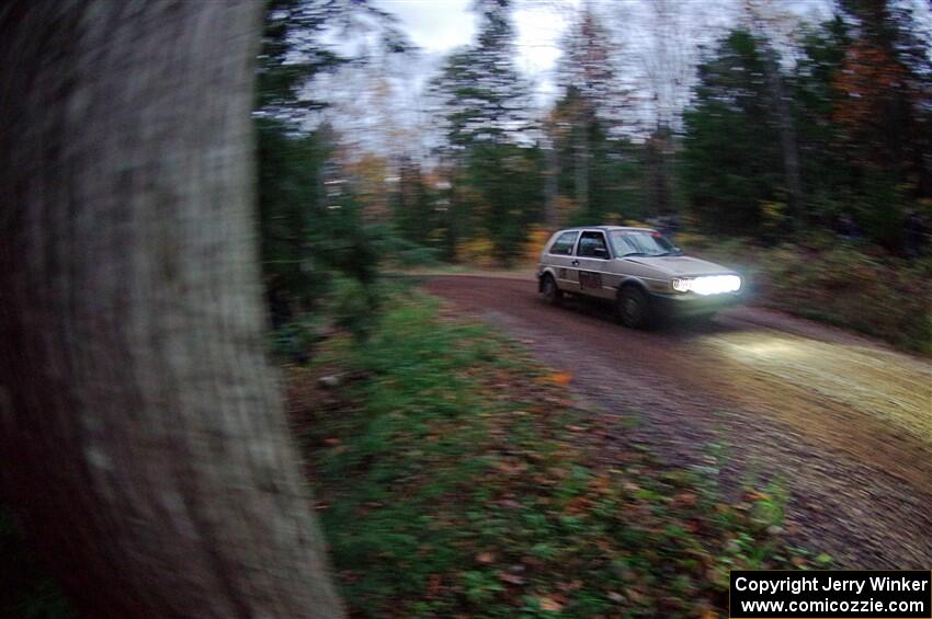 Matt Brettschneider / Kyle Cooper VW Golf on SS3, Bob Lake S-N I.