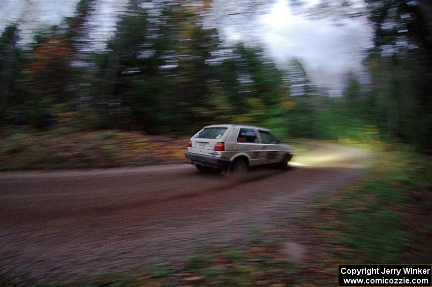 Matt Brettschneider / Kyle Cooper VW Golf on SS3, Bob Lake S-N I.