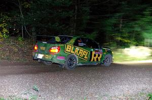 Dave Carapetyan / Ryan Scott Subaru WRX STi on SS7, Bob Lake S-N II.