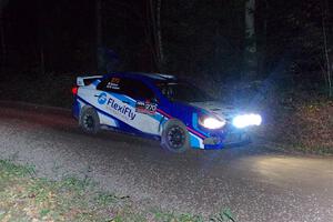 Will Graham / Claudia Barbera-Pullen Mitsubishi Lancer Evo X on SS7, Bob Lake S-N II.