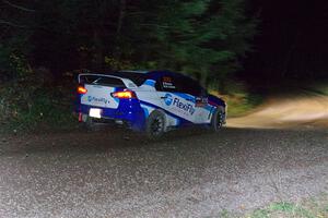 Will Graham / Claudia Barbera-Pullen Mitsubishi Lancer Evo X on SS7, Bob Lake S-N II.