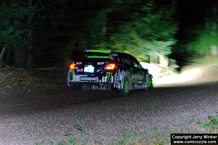 Ken Block / Alex Gelsomino Subaru WRX STi on SS7, Bob Lake S-N II.