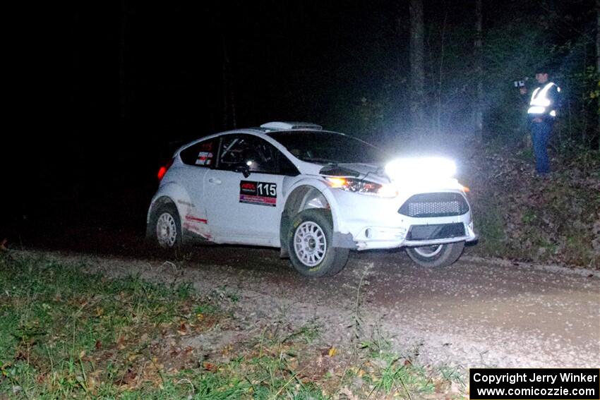 Joseph Burke / Nick Dobbs Ford Fiesta R5 on SS7, Bob Lake S-N II.