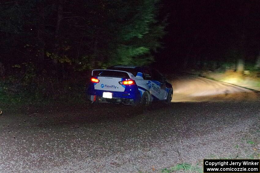 Will Graham / Claudia Barbera-Pullen Mitsubishi Lancer Evo X on SS7, Bob Lake S-N II.