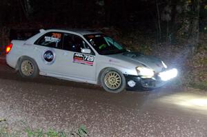 Dylan Murcott / Boyd Smith Subaru WRX STi on SS7, Bob Lake S-N II.