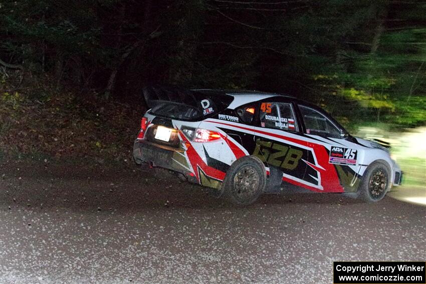 Grzegorz Bugaj / Ela Dziubanski Subaru WRX STi on SS7, Bob Lake S-N II.