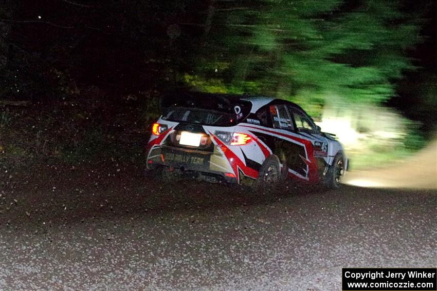 Grzegorz Bugaj / Ela Dziubanski Subaru WRX STi on SS7, Bob Lake S-N II.