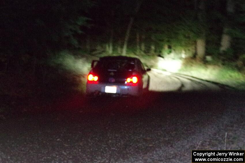 Dylan Murcott / Boyd Smith Subaru WRX STi on SS7, Bob Lake S-N II.