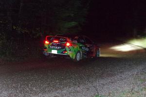 Sumit Panjabi / Alix Hakala Mitsubishi Lancer Evo X on SS7, Bob Lake S-N II.