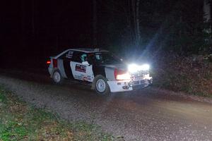 Nick Bragg / Dominic Depaoli Audi S2 Quattro on SS7, Bob Lake S-N II.