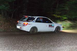 Ivo Draganov / Vladimir Yanev Subaru WRX Wagon on SS7, Bob Lake S-N II.